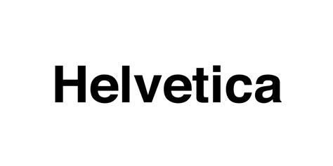 helveticish|Helvetica